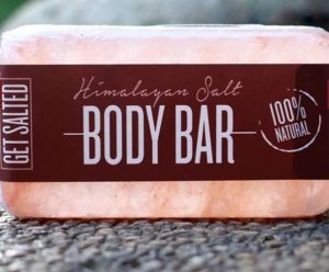 Salt body bar soap