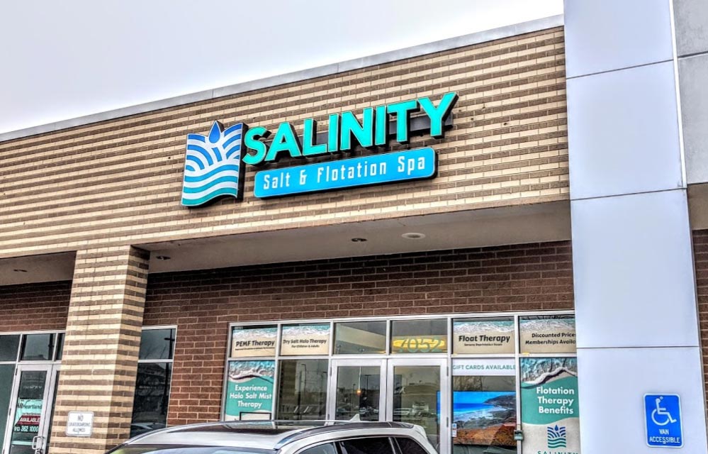 Salinity Salt & Floatation Spa in Overland Park, KS